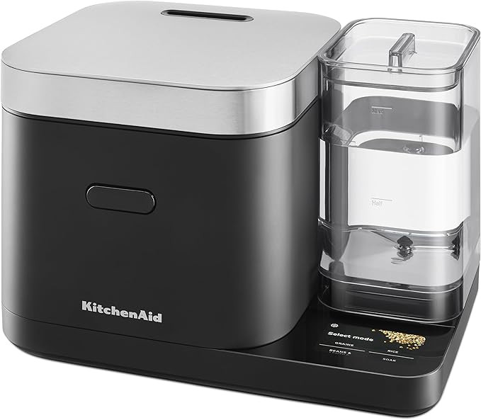 KitchenAid Grain and Rice Cooker 8 Cup with Automatically Sensing Integrated Scale + Water Tank, ... | Amazon (US)