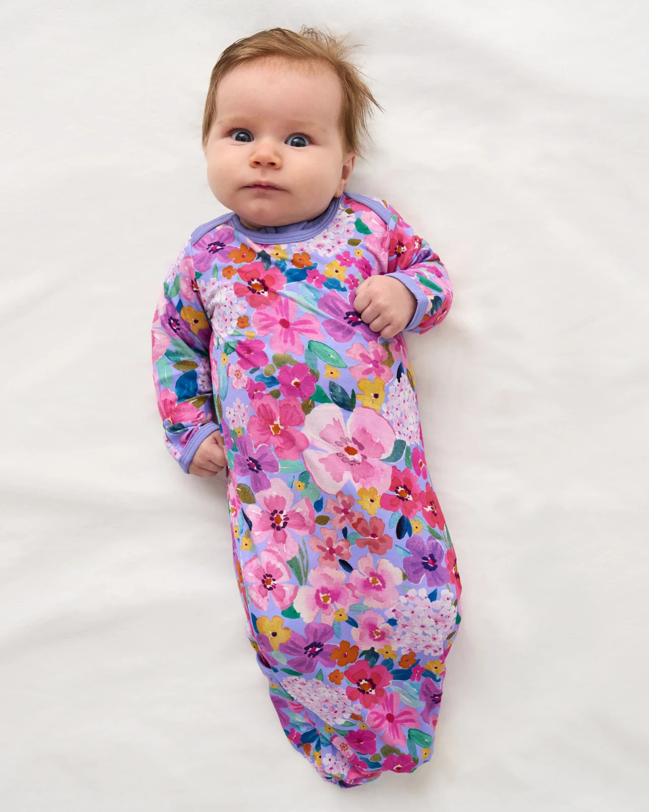 Sweet Sprigs Infant Gown | Little Sleepies