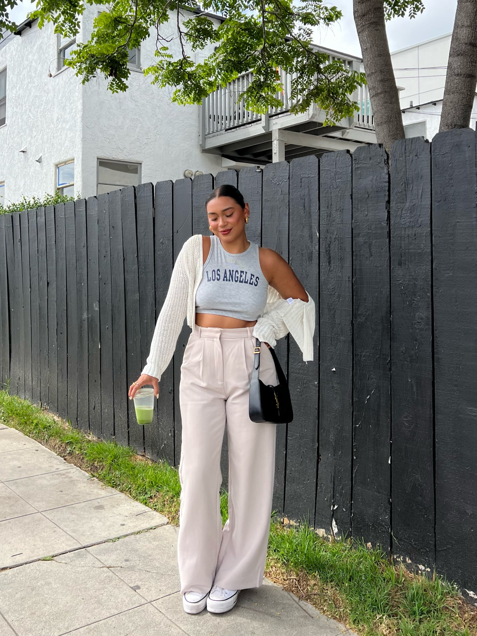 My favorite trousers are on sale rn! These are so easy to dress up or down, have an elastic waistband in the back & are CUTE AF