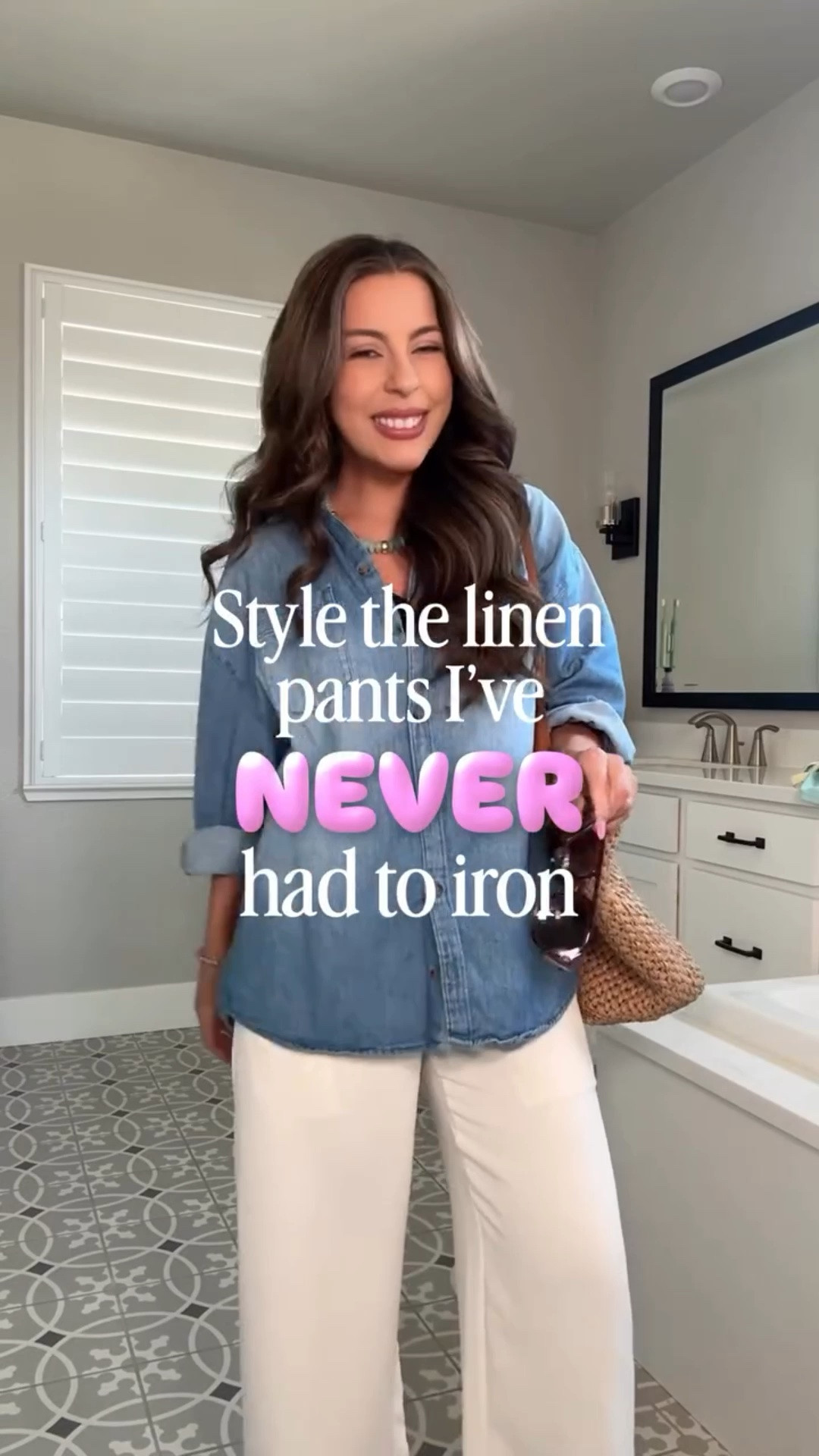 Style the linen pants that changed my life 3 ways! Say OUTFIT and I’ll send you my summer fashion outfit details.

No but literally the way I LOATHE having to iron and/or steam clothes… you better believe I’m grabbing these linen pants (and in every color)! They come in 3 lengths, and are probably one of my most worn pieces of clothing. Great if you’re a mom and just don’t have time to worry about yourself (hiii it’s me)! Oh and they go with everything… from the beach to date night. These are a must. 💯 

#linenpants #aritzia #aritziastyle #lodgepants #howtostyle @Aritzia @Anthropologie