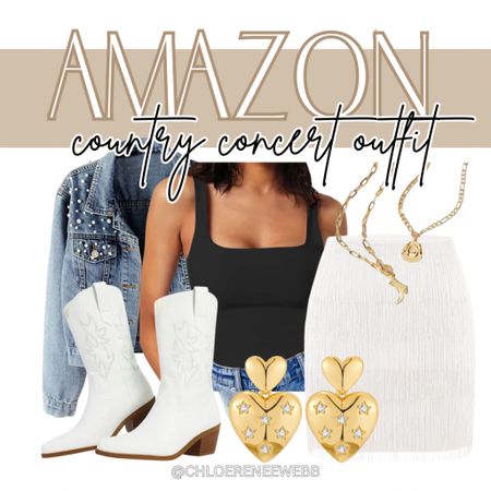 Country concert outfit inspiration! Perfect for all of your summer concerts! 

Amazon, country concert outfit, country concert outfit inspiration, concert outfit inspiration, cowgirl boots, jean jacket, body suit, summer concert outfit

#LTKstyletip #LTKFestival #LTKSeasonal