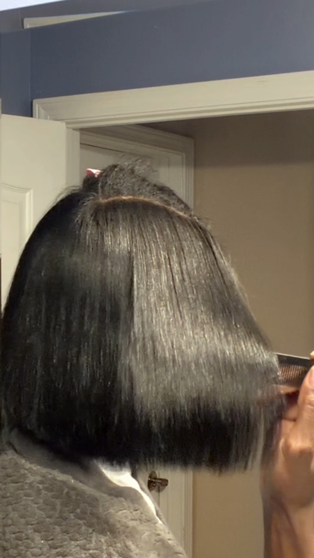 A good silk press starts with good prep ✨ These are two of my go-to products for getting that smooth, shiny + bouncy finish every time.

Shop my silk press prep below 🤎

#SilkPress #SilkPressPrep #NaturalHair #StraightNaturalHair
