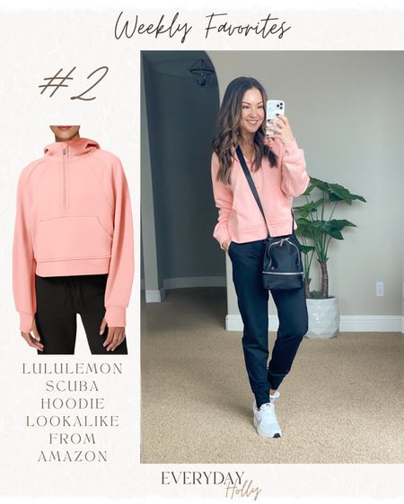 Lululemon lookalike scuba, hoodie, size small. This is the best hoodie!
Joggers xs
Shoes tts

#LTKunder50 #LTKstyletip #LTKtravel