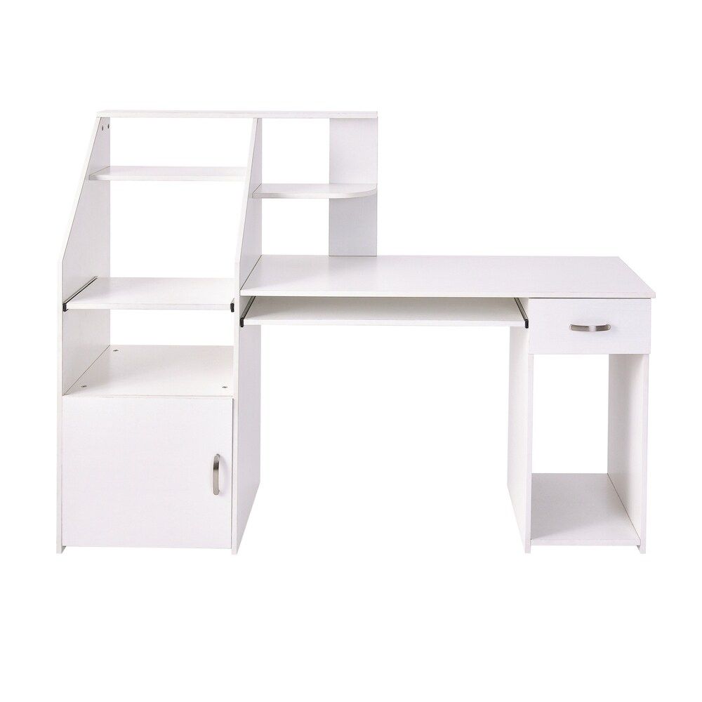 Multi-Functions Computer Desk with Cabinet | Bed Bath & Beyond