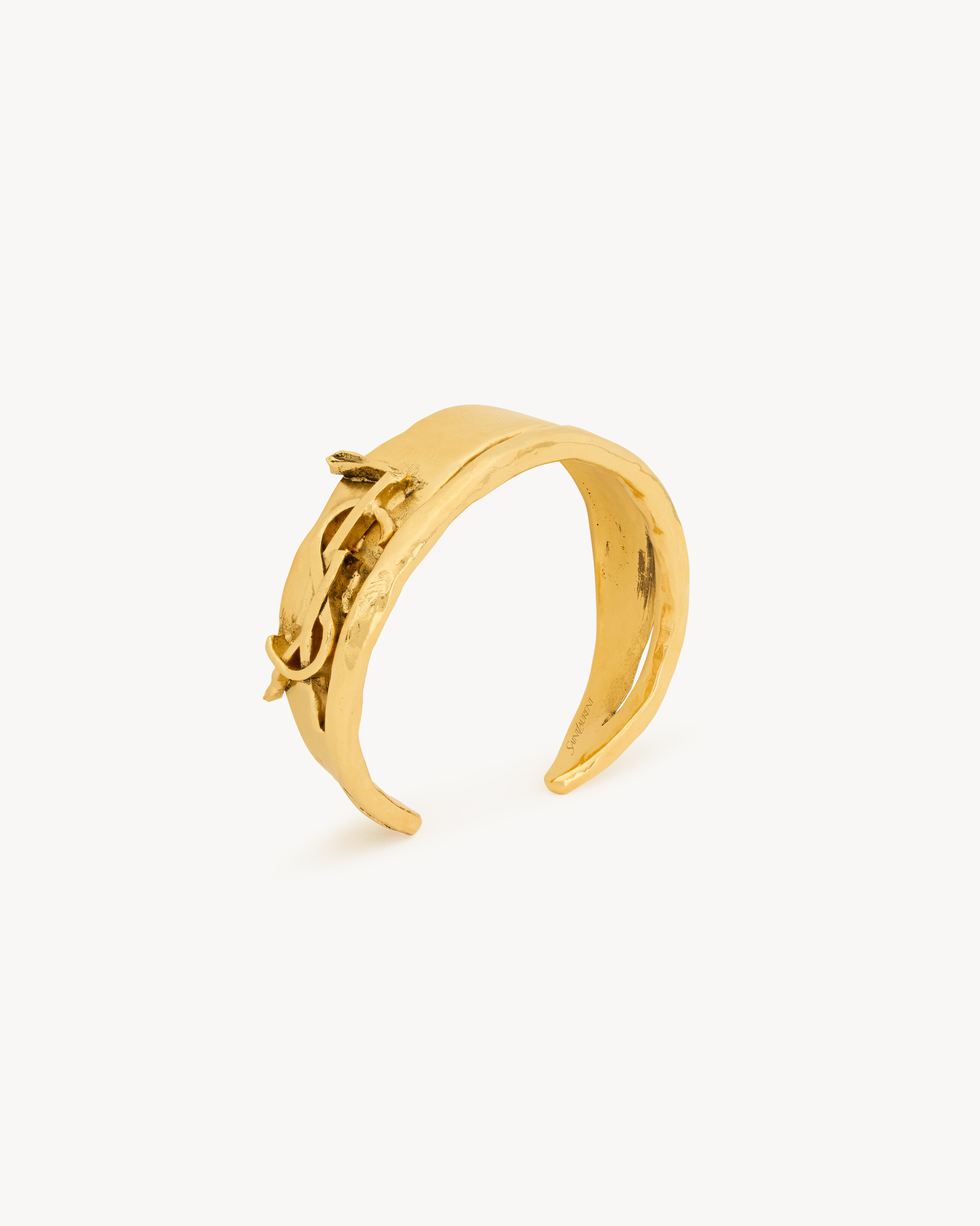 CASSANDRE double cuff in metal | Saint Laurent Inc. (Global)