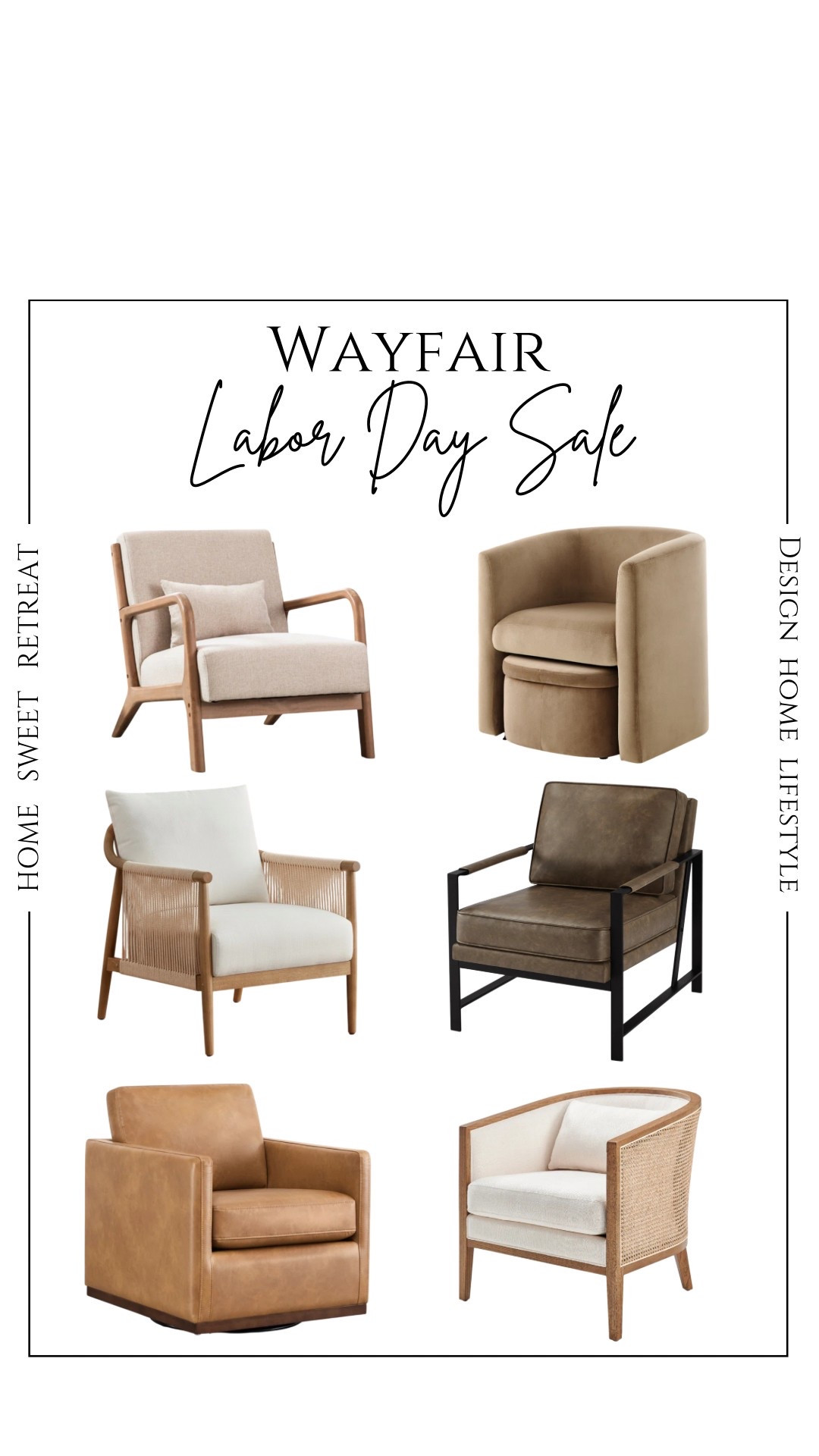 Wayfair Labor Day Sale - accent chairs!

#LTKHome