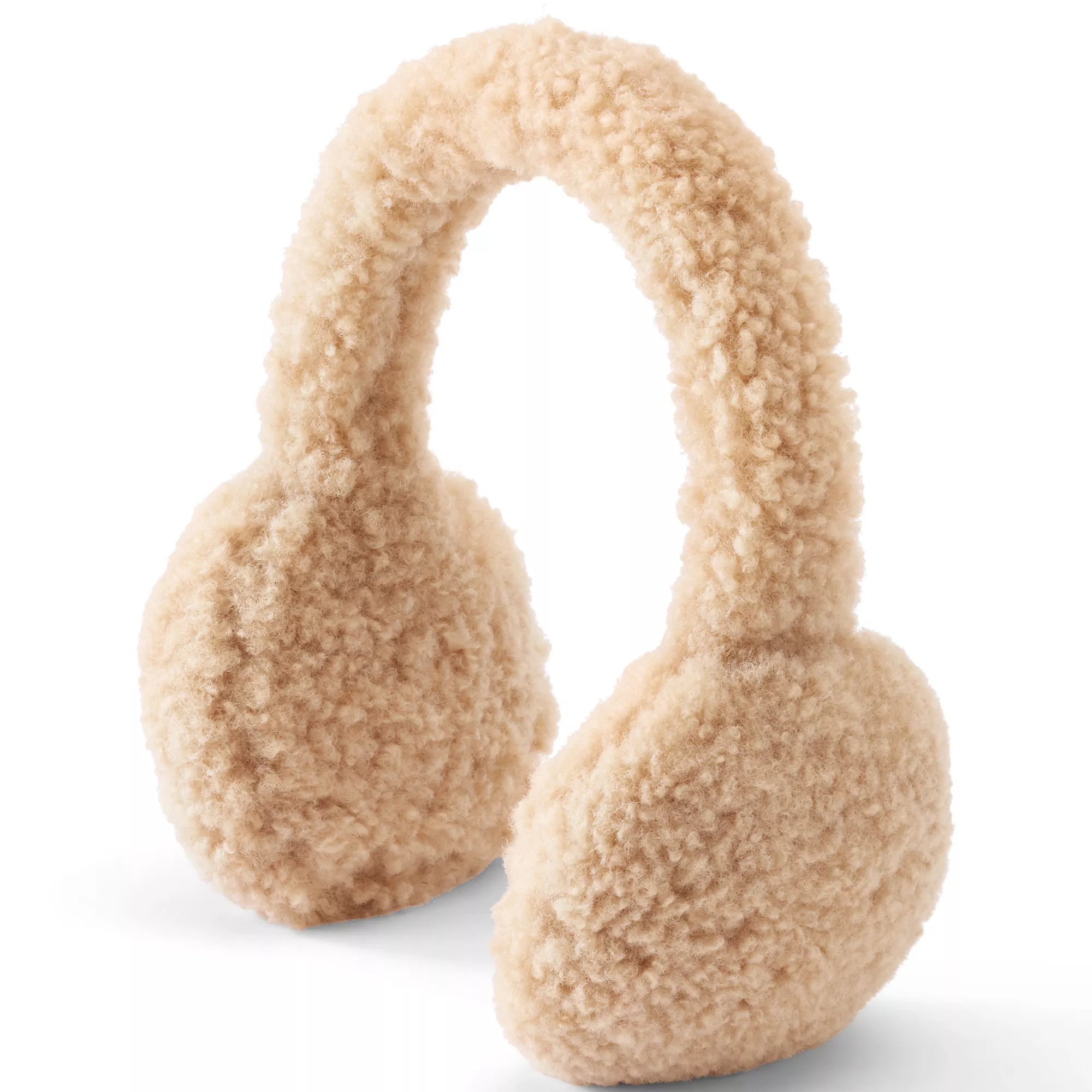 Women's Sherpa Fleece Earmuffs | Lands' End (US)