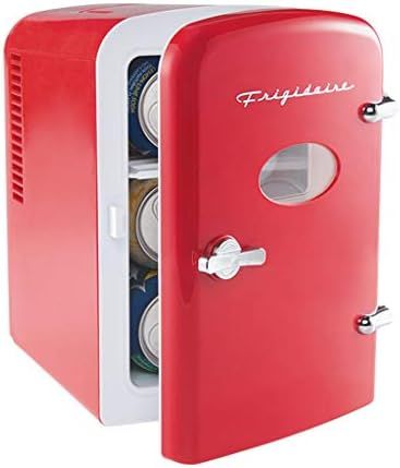Amazon.com: Frigidaire RED EFMIS129- CP4 Mini Portable Compact Personal Fridge Cooler, 4 Liter Ca... | Amazon (US)