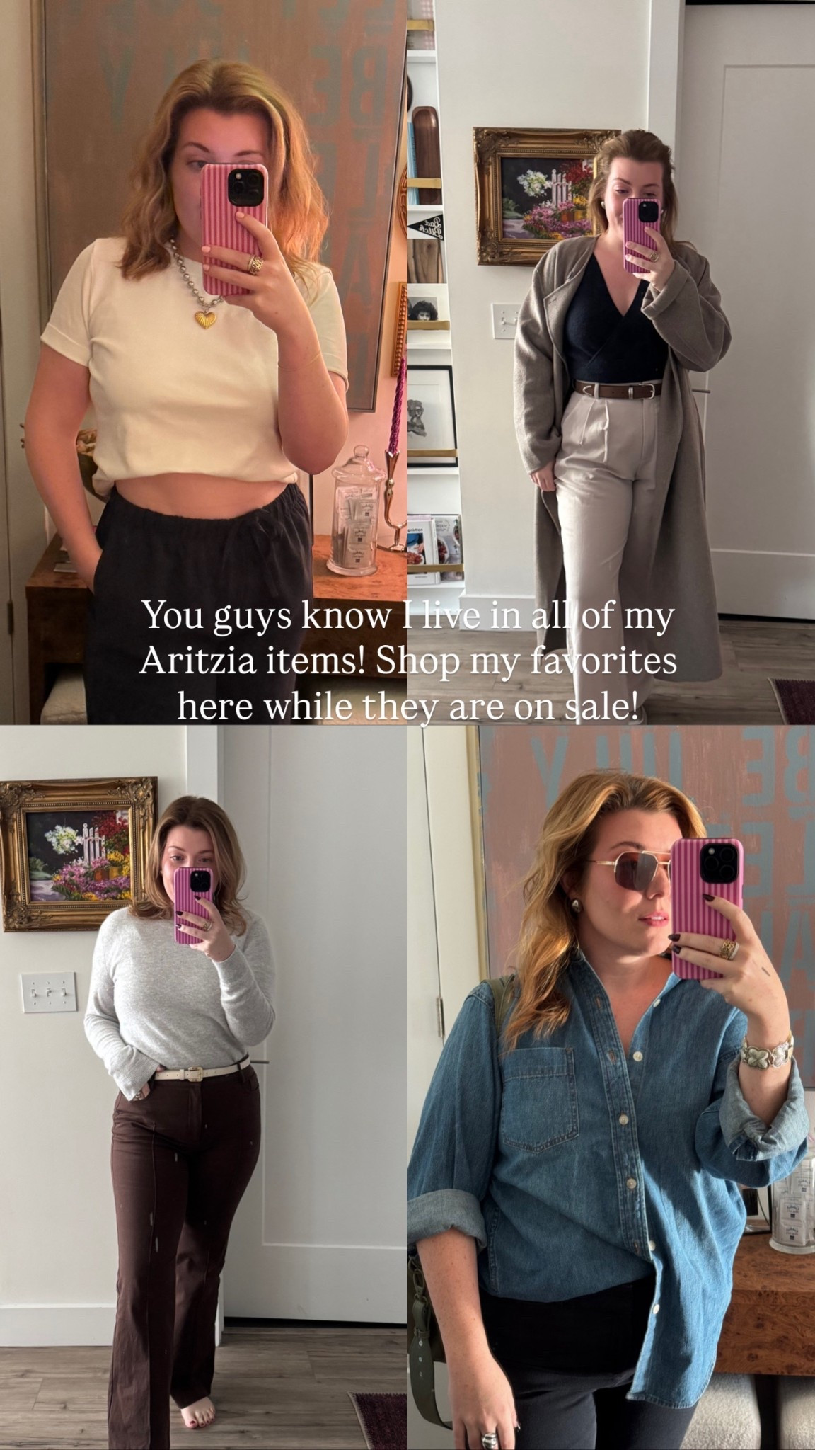 Living in my Aritzia staples lately — the perfect mix of cozy, polished, and elevated basics for my 30-something, midsize wardrobe. 🤎✨ Linking all my favorite pieces while they’re still on sale!

Aritzia midsize fashion, Aritzia size 8 outfits, 30 something style essentials, midsize everyday outfits, Aritzia capsule wardrobe, Aritzia sale favorites, midsize fall fashion, Aritzia try-on haul midsize, chic 30s fashion inspiration, Aritzia classics for midsize women, neutral midsize outfit ideas, Aritzia effortless style, size 8 fashion inspiration, elevated basics for 30s, trendy midsize wardrobe

#LTKWorkwear #LTKCyberWeek #LTKMidsize