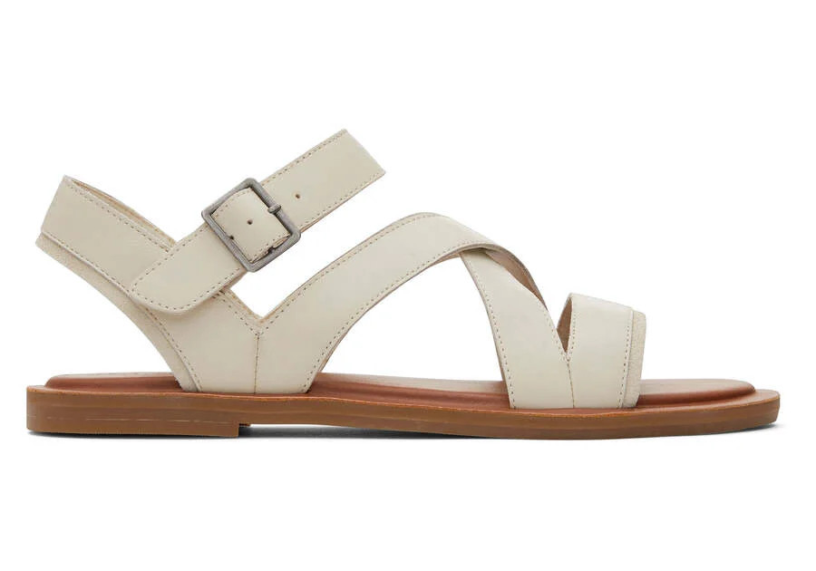 Women

Sloane Cream Leather Strappy Sandal | Toms Americas