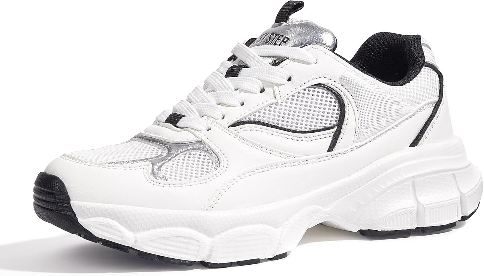 LUCKY STEP Women's Running Shoe Platform Chunky Walking Sneakers Breathable Mesh Comfy Lightweigh... | Amazon (US)