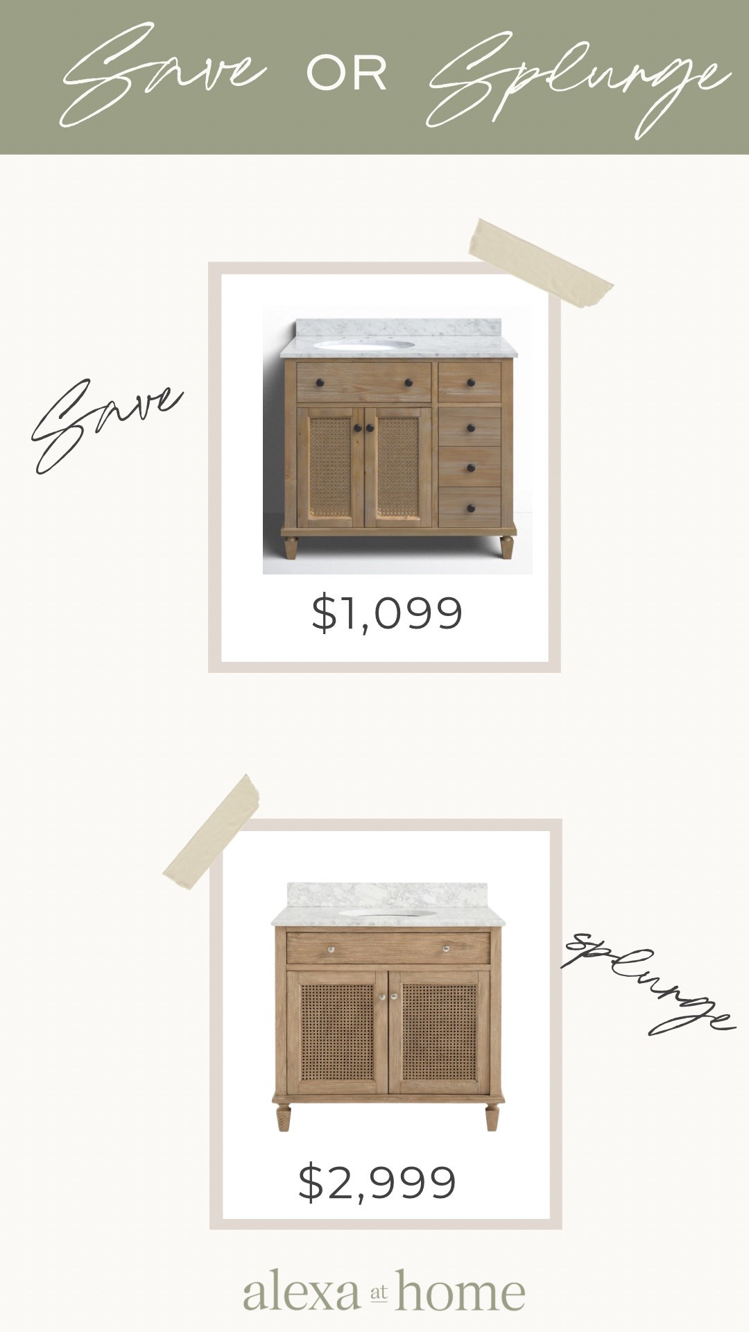 Vanity dupe, look for less , pottery barn dupe, vanity 

#LTKHome