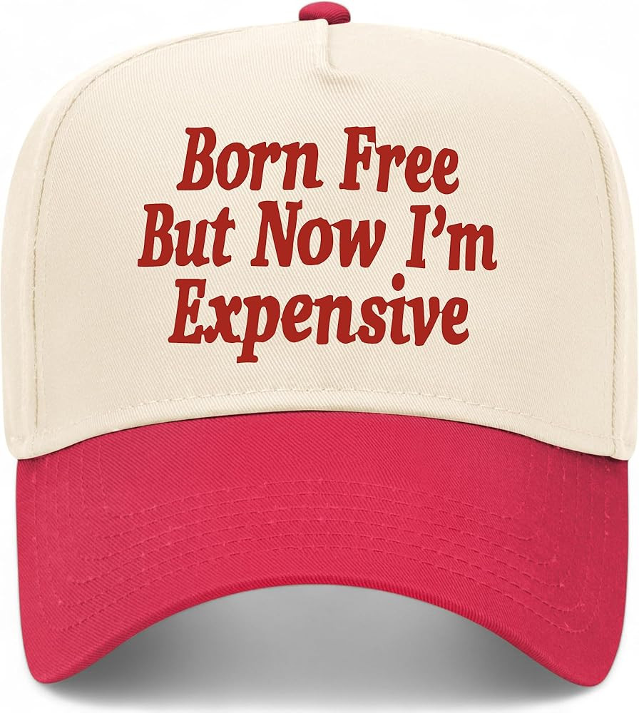 Born Free But Now I'm Expensive Vintage Trucker Hat | Premium Snapback Hat for Men & Women | Amazon (US)