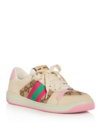 Women's GG Crystal Screener Low Top Sneakers | Bloomingdale's (US)