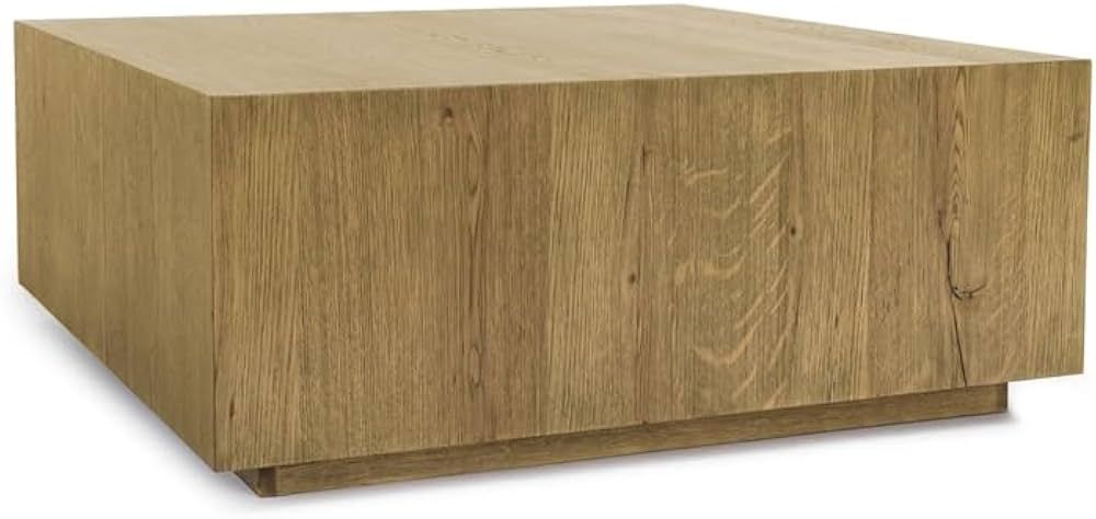 Kosas Home Layne 42" Modern Square Oak Wood Coffee Table Light Brown | Amazon (US)