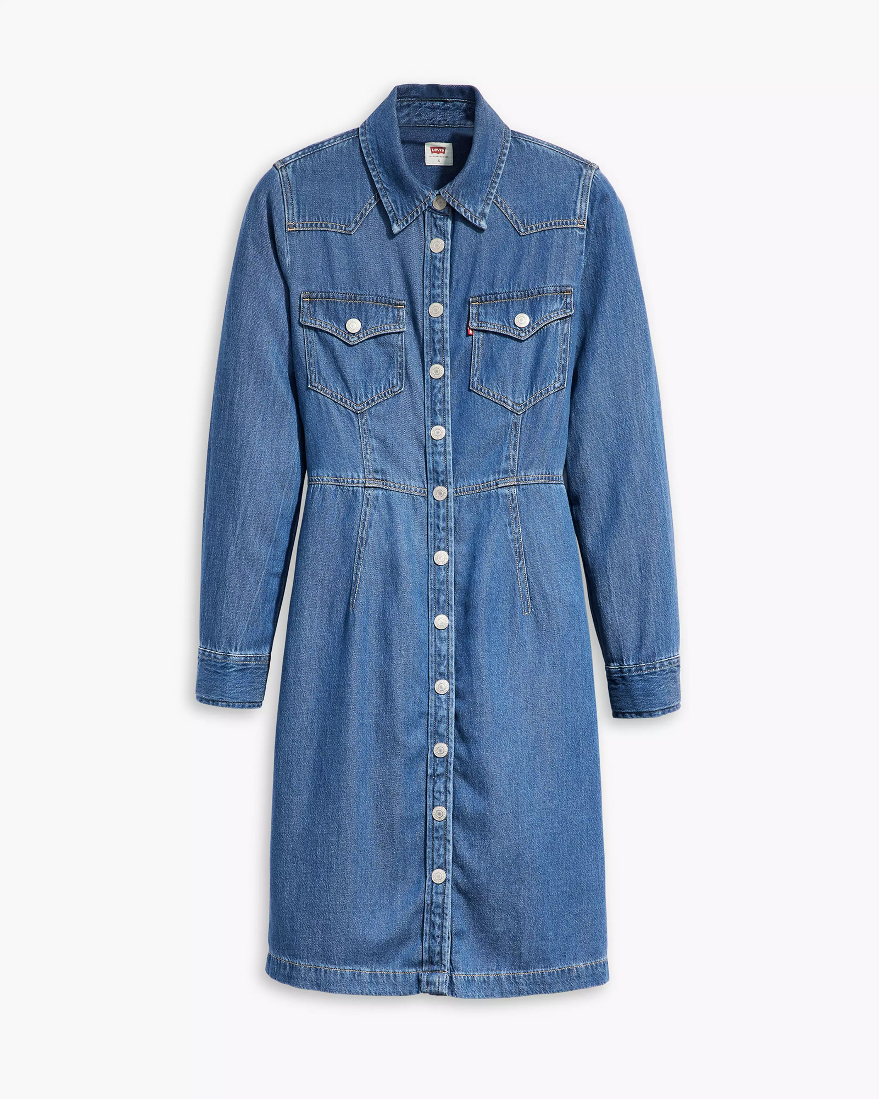 Otto Western Denim Dress - Medium Wash | Levi's® US | Levi's US