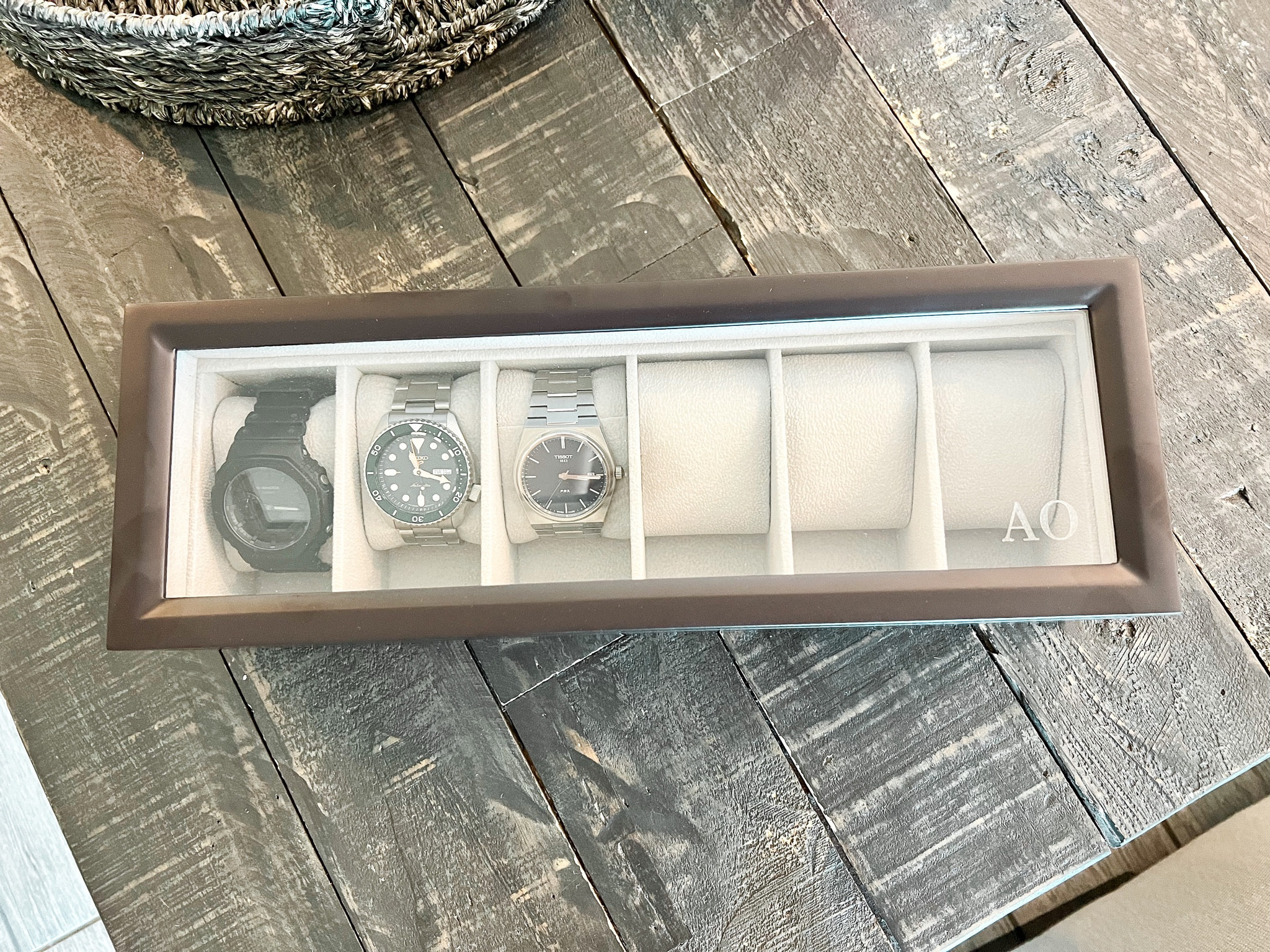 Watch case $39 (custom $55) // perfect gift idea for him! 

#watchcase #case #giftideas #christmasgiftideas #giftideasforhim #giftideasforeveryone #giftideasforher #giftideasfordad #menswatches #mens #watches #watchbox #amazongiftideas #amazongiftideasforhim #amazonwatchboxes #amazonfinds #amazondeals #amazonwatchcases #customwatchcase 

#LTKunder50 #LTKGiftGuide #LTKmens
