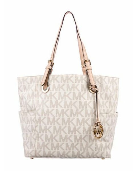 Michael Kors Jet Set Tote Bag Grey | The RealReal