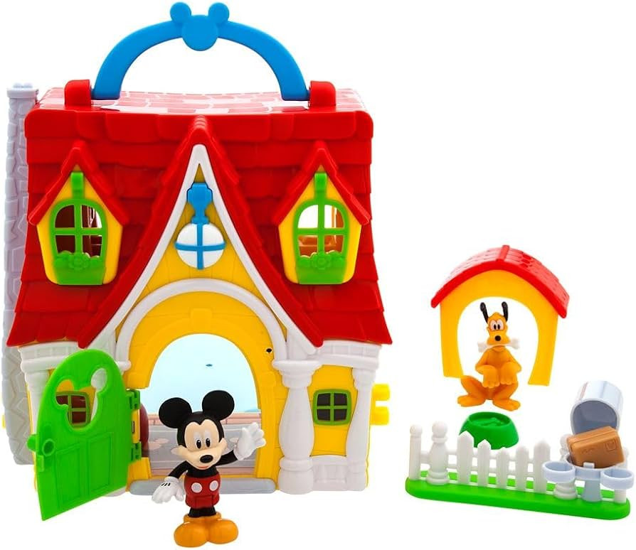 Disney Store Official Mickey Mouse Clubhouse Toys Play Set - Interactive Playhouse Junior Mickey ... | Amazon (US)