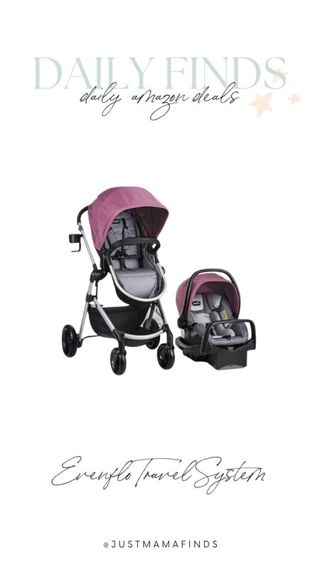 Amazon daily deals! This is such a good deal on the evenflo baby travel system! 

Car seat finds, baby deals, affordable carseart 

#LTKSaleAlert #LTKBaby #LTKTravel