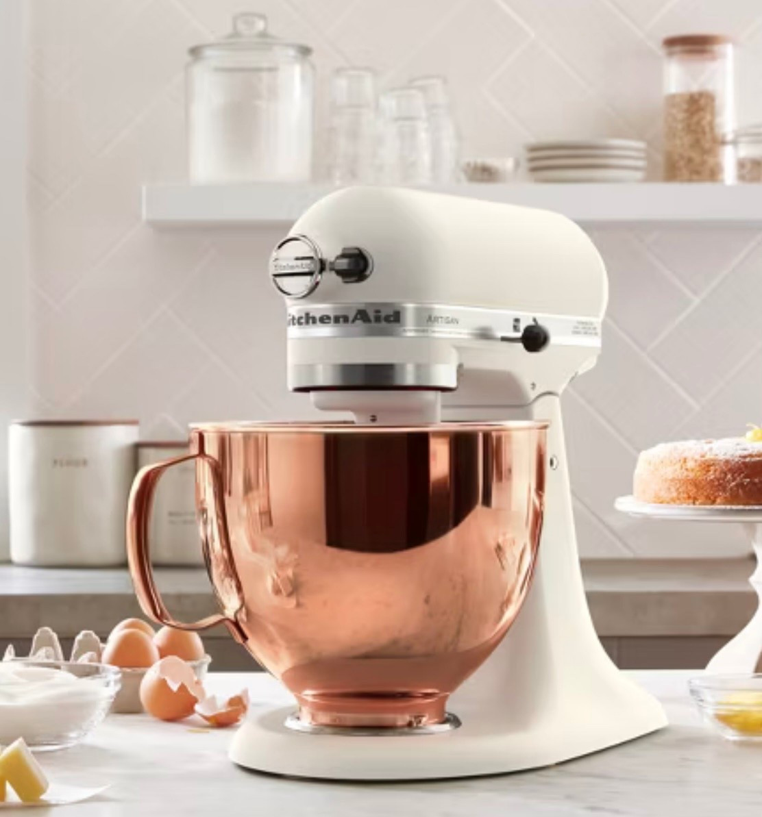 Beautiful color on this KitchenAid 5qt 10-Speed Stand Mixer with Copper Bowl. Made by KitchenAid in partnership with Hearth & Hand with Magnolia. It’s 24% off now! 

#LTKSaleAlert #LTKSeasonal #LTKHome