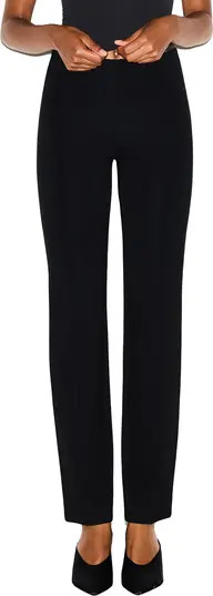 The Essential Collection High Waist Pintuck Straight Leg Pants | Nordstrom