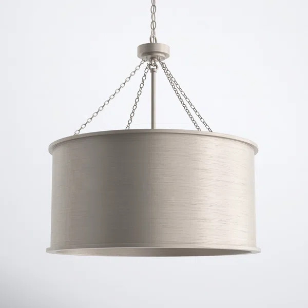 Cedric 4 - Light Dimmable Drum Chandelier | Wayfair North America
