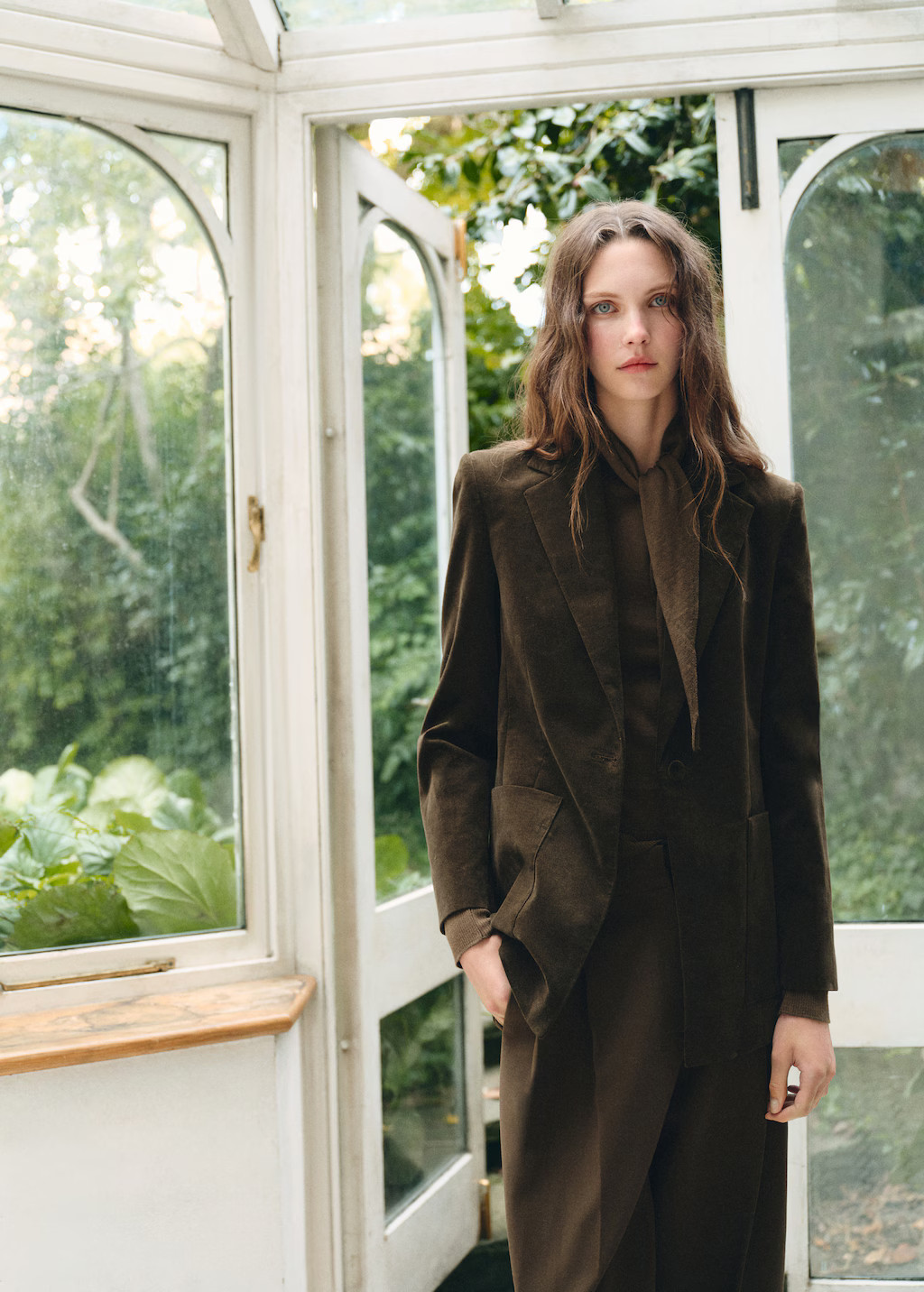 Velveteen jacket with pockets | Mango (US/MX/AU)
