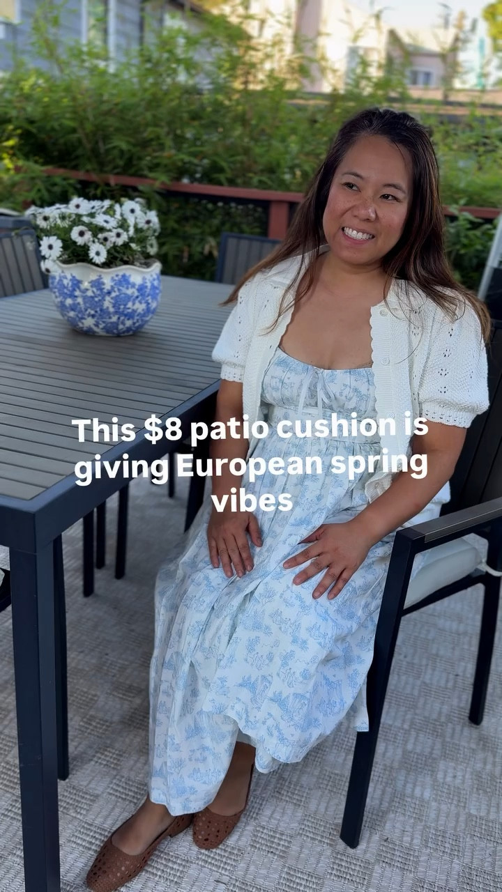 Cheaper than a flight to Europe, but this cozy patio setup still delivers 

No plane ticket.
No full patio makeover.

Just an $8 outdoor cushion that gave my backyard that European spring patio feel.

Proof that you don’t need a big budget to create a cozy outdoor living space - just a few intentional updates that shift the whole vibe.

Save this for your spring patio refresh 
Comment SHOP for the link.