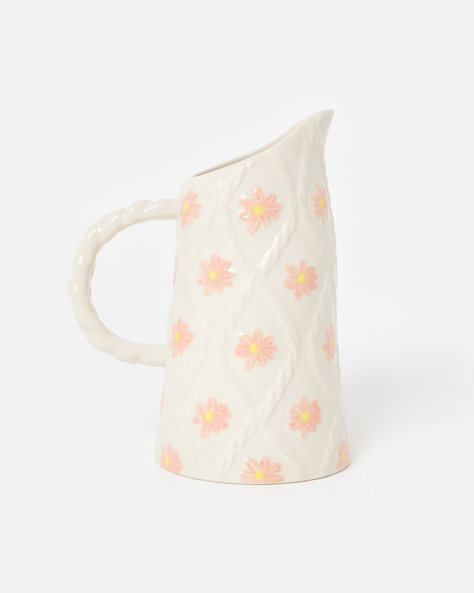 Shrimps x Oliver Bonas Knitted Floral Jug | Oliver Bonas | Oliver Bonas (Global)