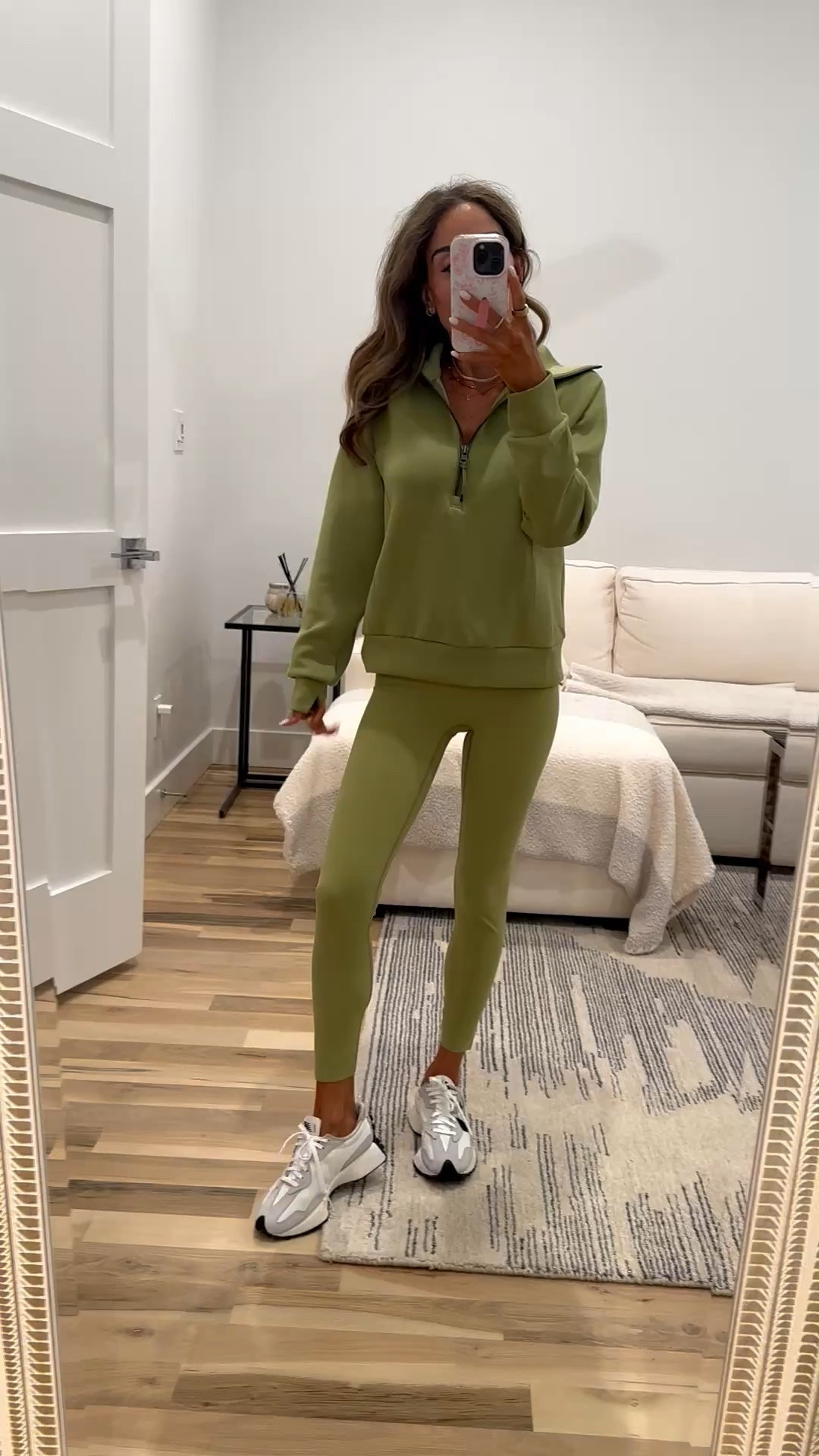 Matching 7/8 sculpting leggings with half zip on major sale! Petite Friendly wearing short length in leggings and smallest size in jacket 
Code LTKSPANX

#LTKSpringSale #LTKPetite #LTKSaleAlert