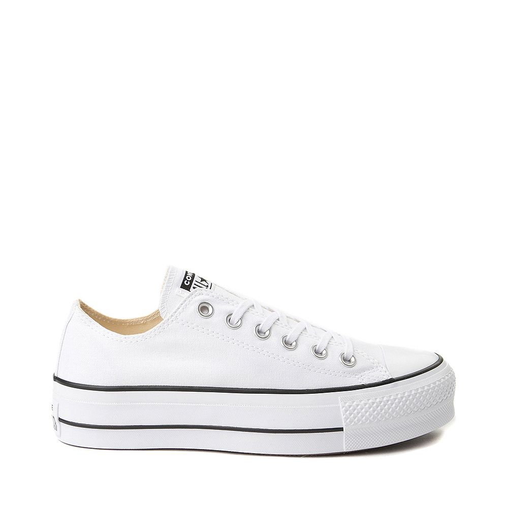 Womens Converse Chuck Taylor All Star Lift Lo Sneaker - White | Journeys