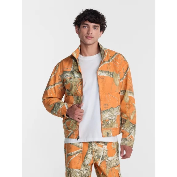 No Boundaries x Realtree Cotton Trucker Jacket, Men's Sizes XS-4XLT | Walmart (US)