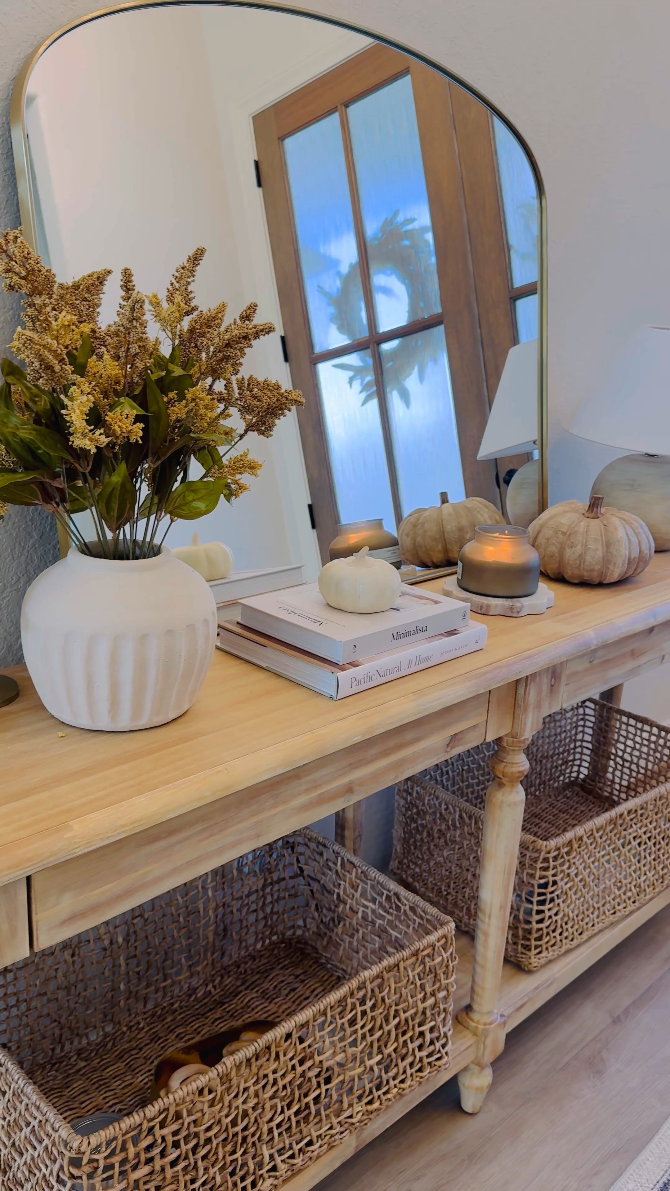 Console fall decor! 🍂

#LTKSeasonal #LTKFallSale #LTKHome