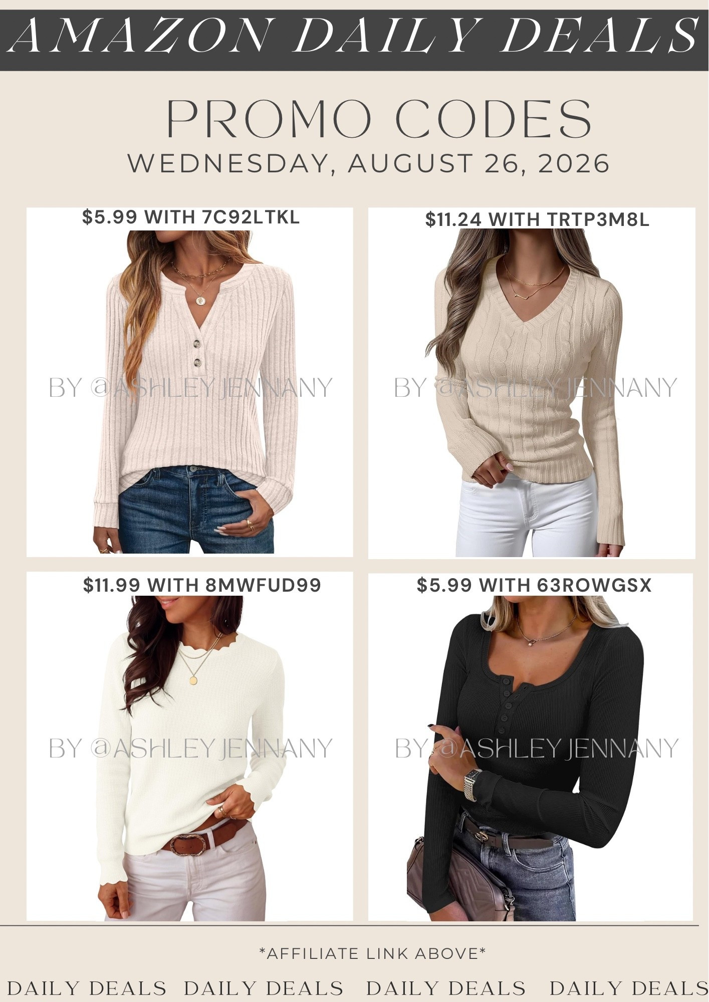 Amazon deals

#LTKMidsize #LTKSaleAlert #LTKSeasonal