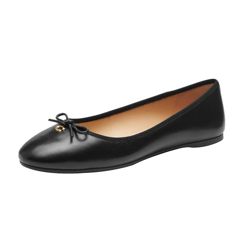 Coach Women's Abigail Ballet Flat, CS066 BLK 8.5 B | Amazon (US)