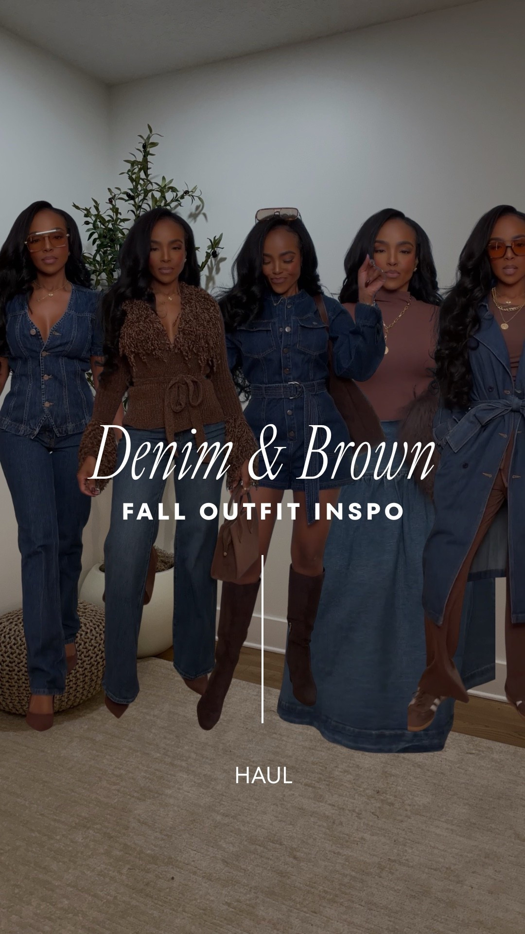 DENIM & BROWN FALL OUTFIT INSPO 🍂
The combo that never misses — rich chocolate tones meet classic denim. Each look is wearable, polished, and perfect for fall layering.

🛍️ Outfit Details:
– Denim corset top + flared jeans → casual but sculpted silhouette
– Fuzzy wrap sweater + wide-leg denim → cozy fall brunch look
– Denim belted dress + boots → statement piece with zero effort
– Chocolate bodysuit + denim skirt → easy day-to-night combo
– Long denim trench + turtleneck → classic & elevated for errands or workdays

💡 Click each image below to shop every piece + explore more brown & denim finds that pair perfectly together!

📏 Wearing size small | 5’4 | 140lbs | 36D-27-40
IG & YT: @kirasfashionfinds | TT: @kiraabboud

fall fashion, denim outfits, brown outfit ideas, fall layering looks, denim and brown outfit inspo, cozy fall looks, chic denim styles, fall capsule wardrobe

#LTKFindsUnder100 #LTKPetite