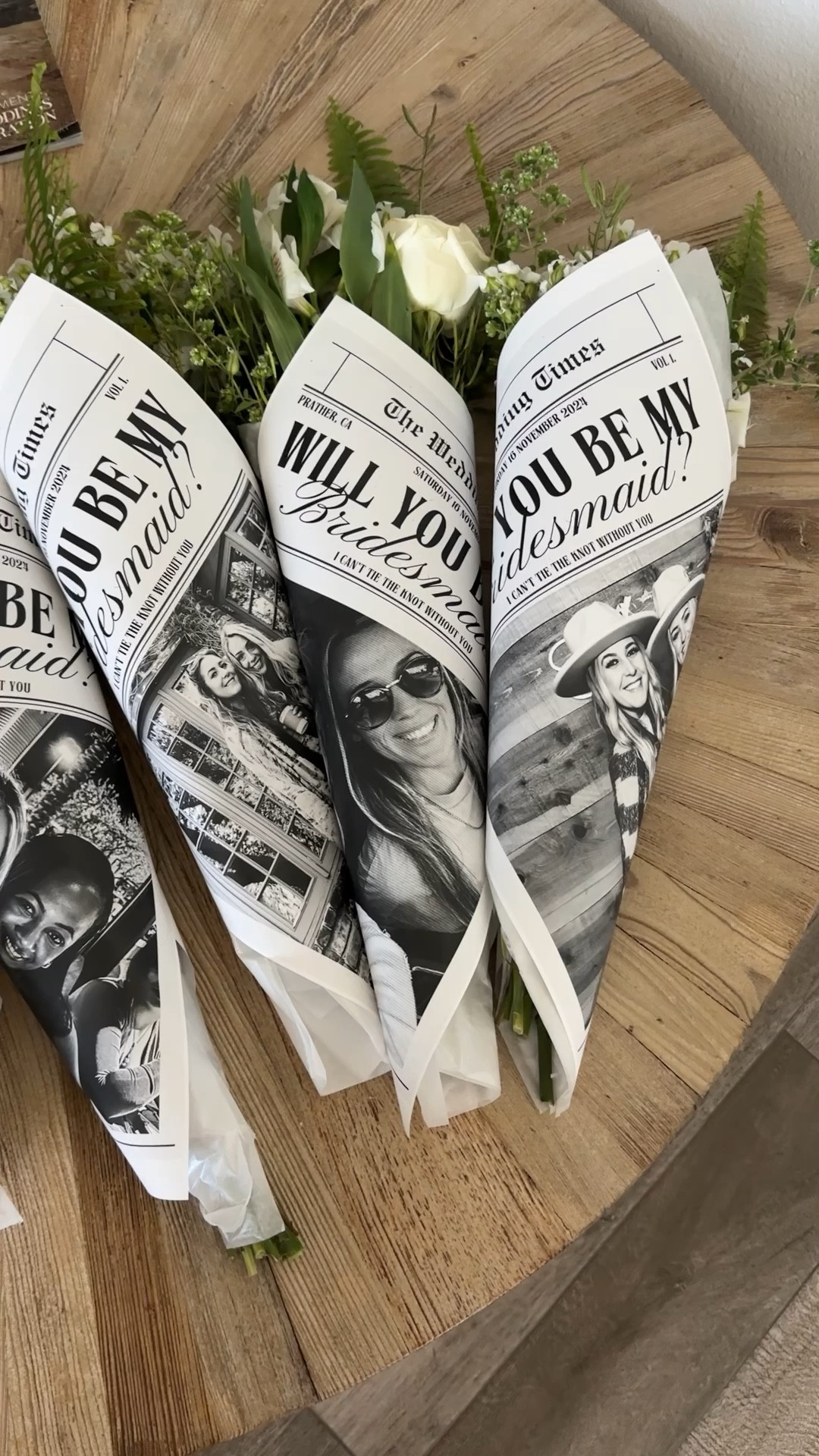 Newspaper bridal proposal bouquets


#LTKParties #LTKFindsUnder50 #LTKWedding
