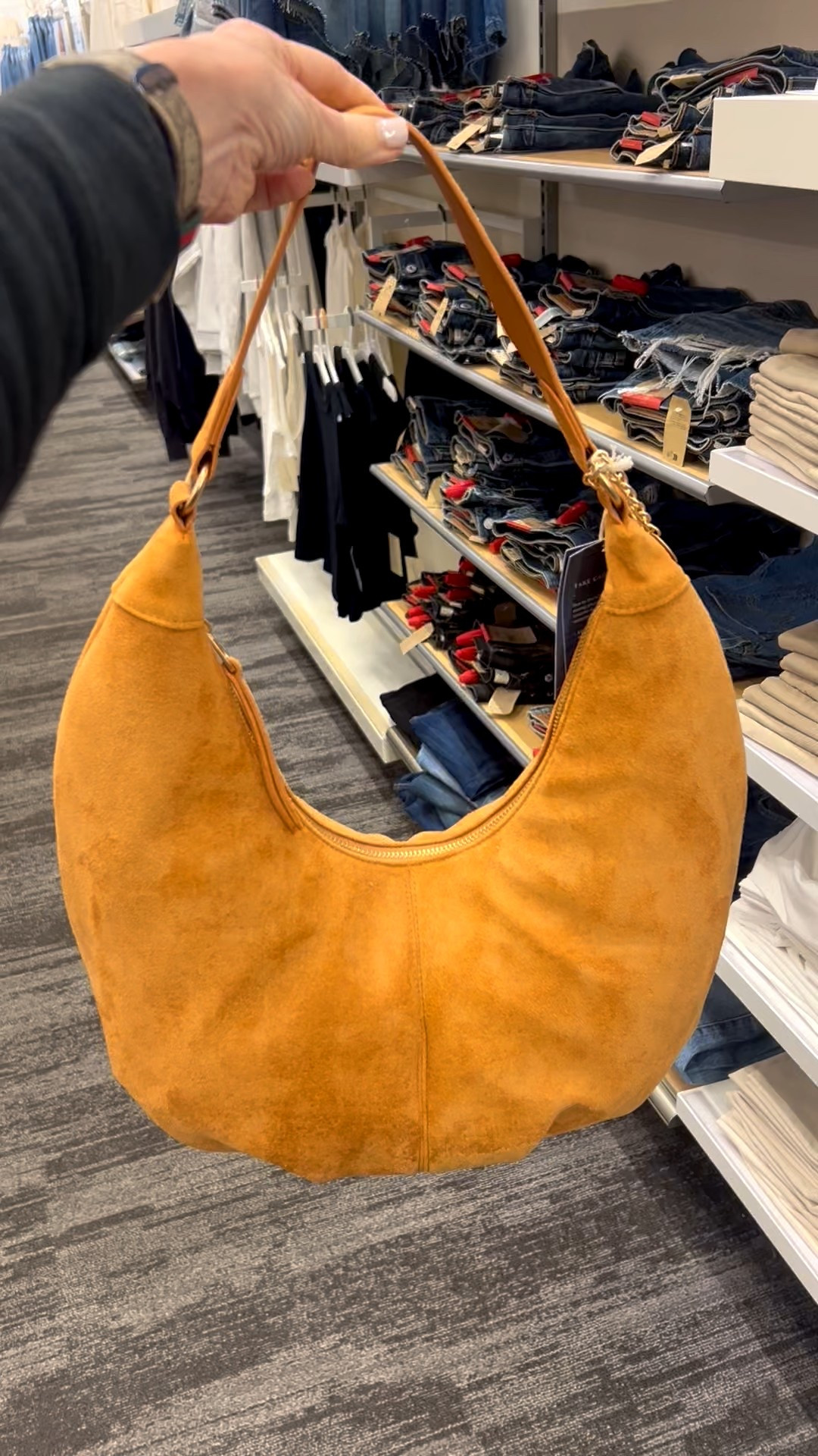 camel crescent handbag, winter outfit 

#LTKSeasonal #LTKFindsUnder50 #LTKootd
