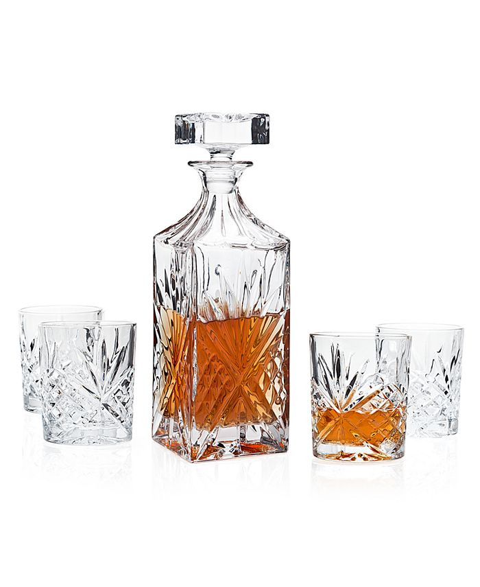 Godinger Dublin 5-Pc. Whiskey Set & Reviews - Bar & Wine  - Dining - Macy's | Macys (US)
