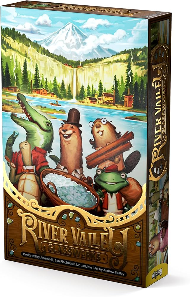 ALLPLAY - River Valley Glassworks Deluxe Edition Board Game for Families and Adults - Cozy Yet Cl... | Amazon (US)