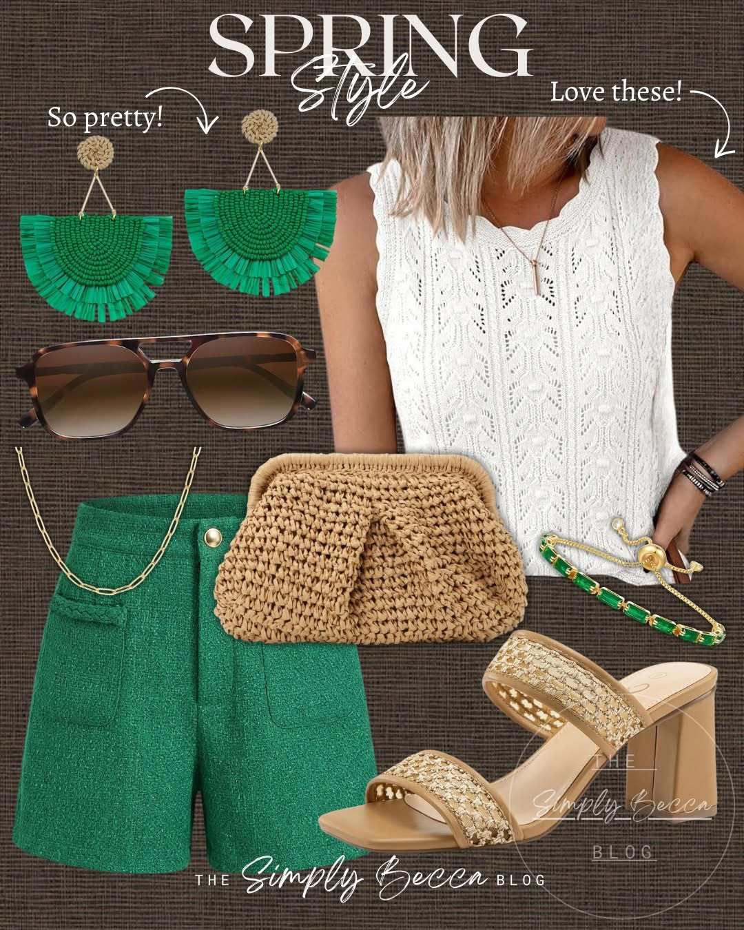 Oohh these linen pants are so good! So many color options too.

@amazon 

 #amazonfashion #ltkwomens #wovenclutch #raffiaheels #springoutfits2026 #whitetanktop #LTKmomlife #LTKSeasonal