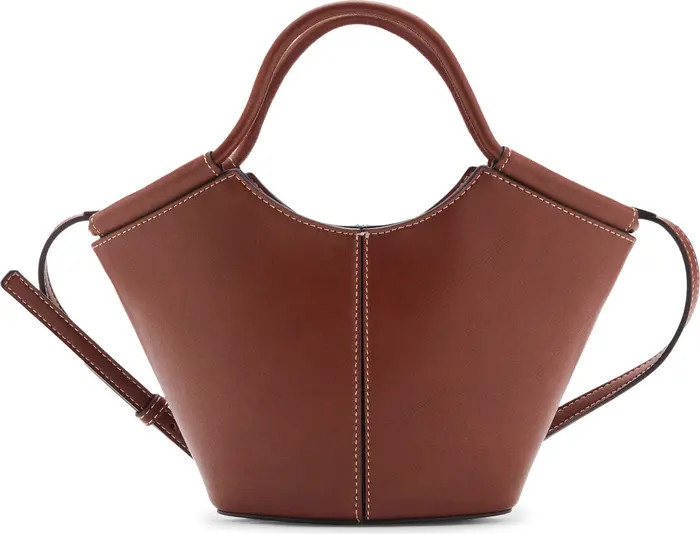 MANGO Mini Faux Leather Shopper Bag | Nordstrom | Nordstrom
