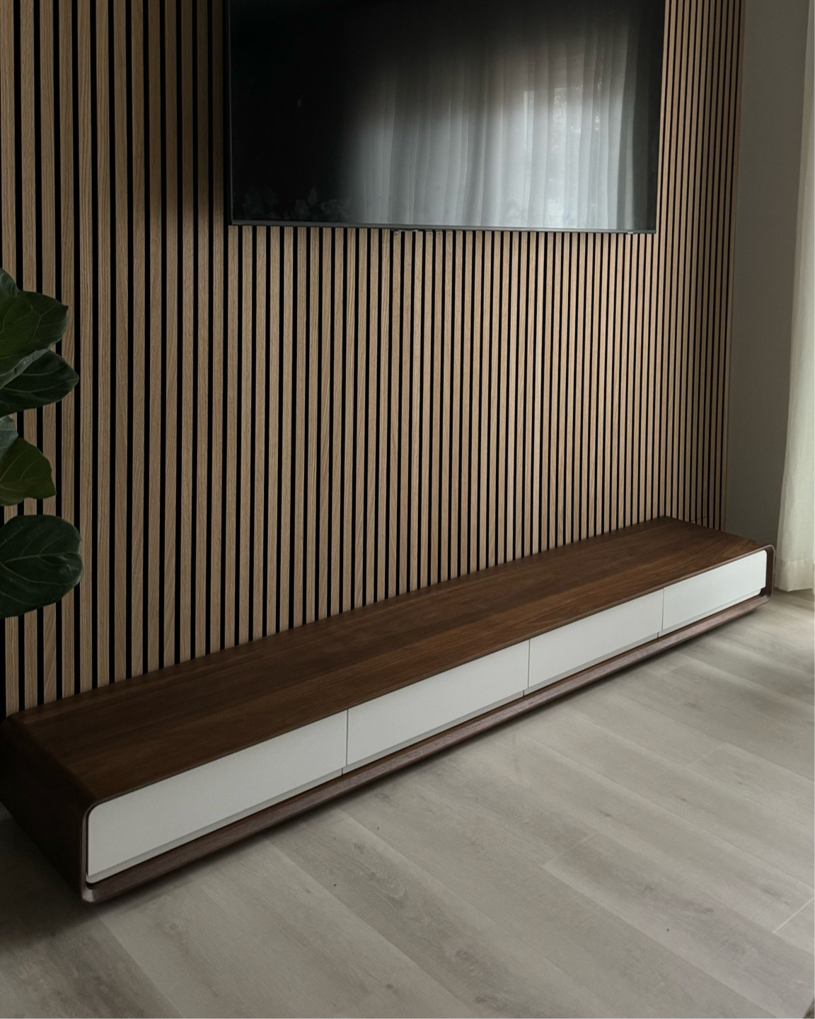 Aesthetic and modern TV console from Wayfair  

#LTKHolidaySale #LTKhome