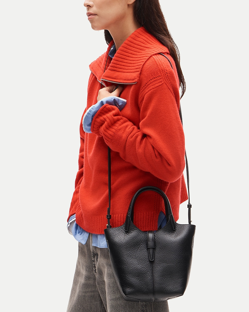 J.Crew Yorke bag in leather