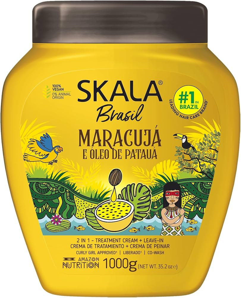 SKALA - Brasil - Creme de Tratamento 2 em 1 Maracuja e Oleo De Pataua 1 Kg - (Passion Fruit & Pat... | Amazon (US)