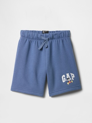 babyGap × Disney Relaxed Logo Pull-On Shorts | Gap Factory | Gap Factory