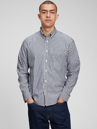 Eco CoolMax™ Poplin Shirt in Untucked Fit | Gap (US)