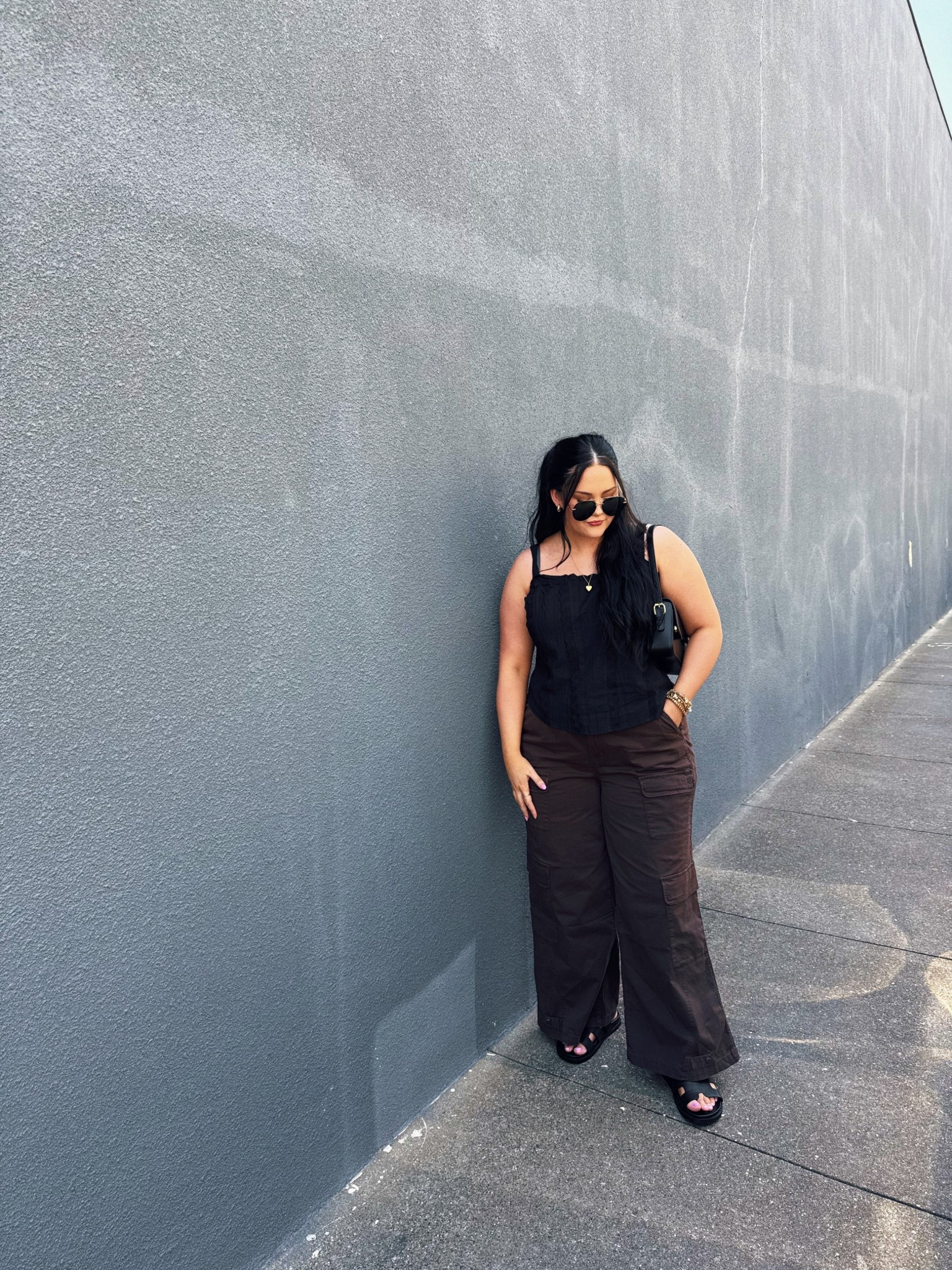 Wearing size 14 in the pants, they run big! 

#LTKMidsize #LTKStyleTip #LTKFindsUnder50