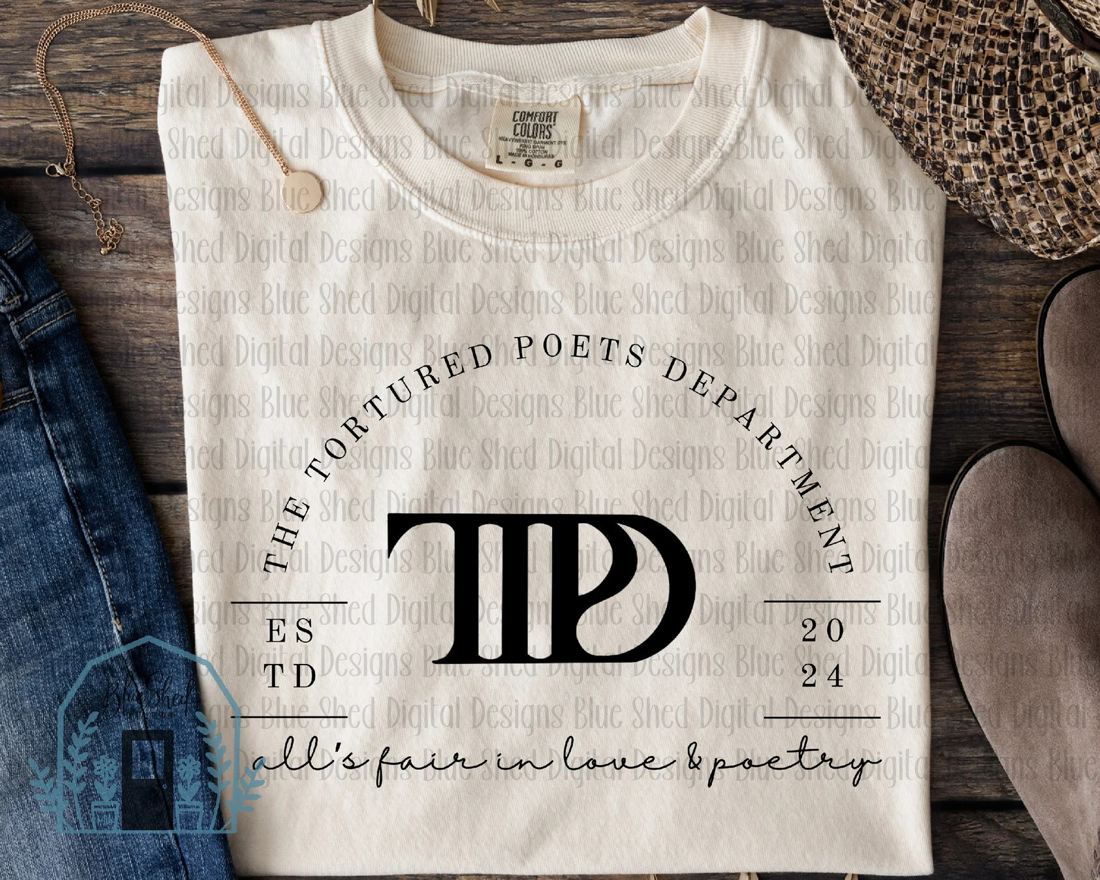 Tortured poets department digital download for sublimation or dtf direct to film transfers | Etsy (US)